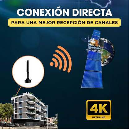 ANTENA DE TV DIGITAL HD | COMPATIBLE CON TODOS LOS TELEVISORES📺