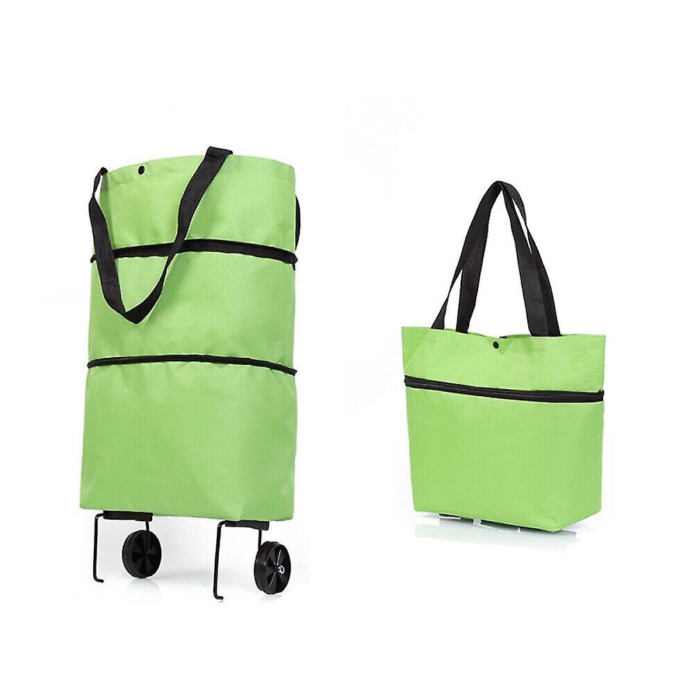 BOLSA PLEGABLE CON RUEDAS | 2 EN 1