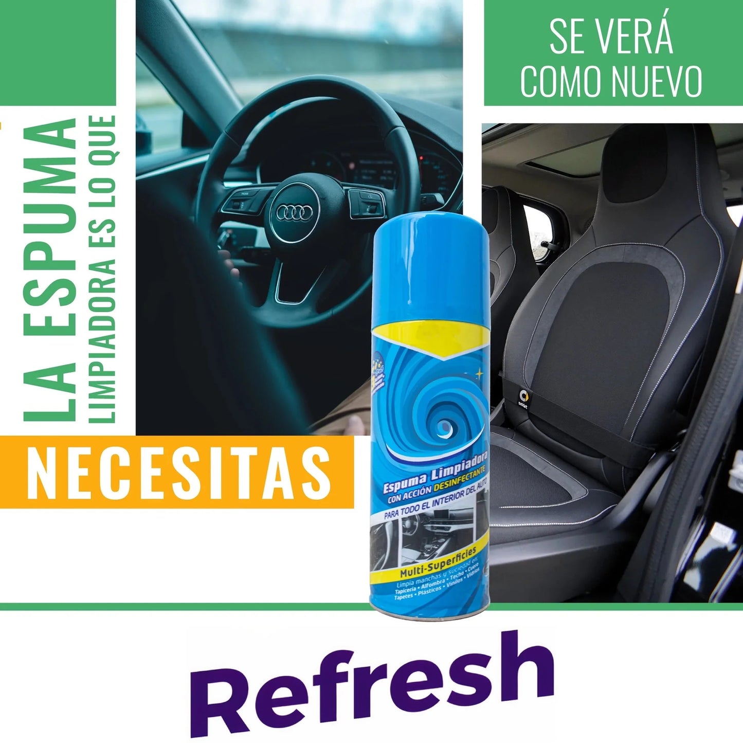 REFRESH™ | LIMPIADORA DE CUALQUIER SUPERFICIE