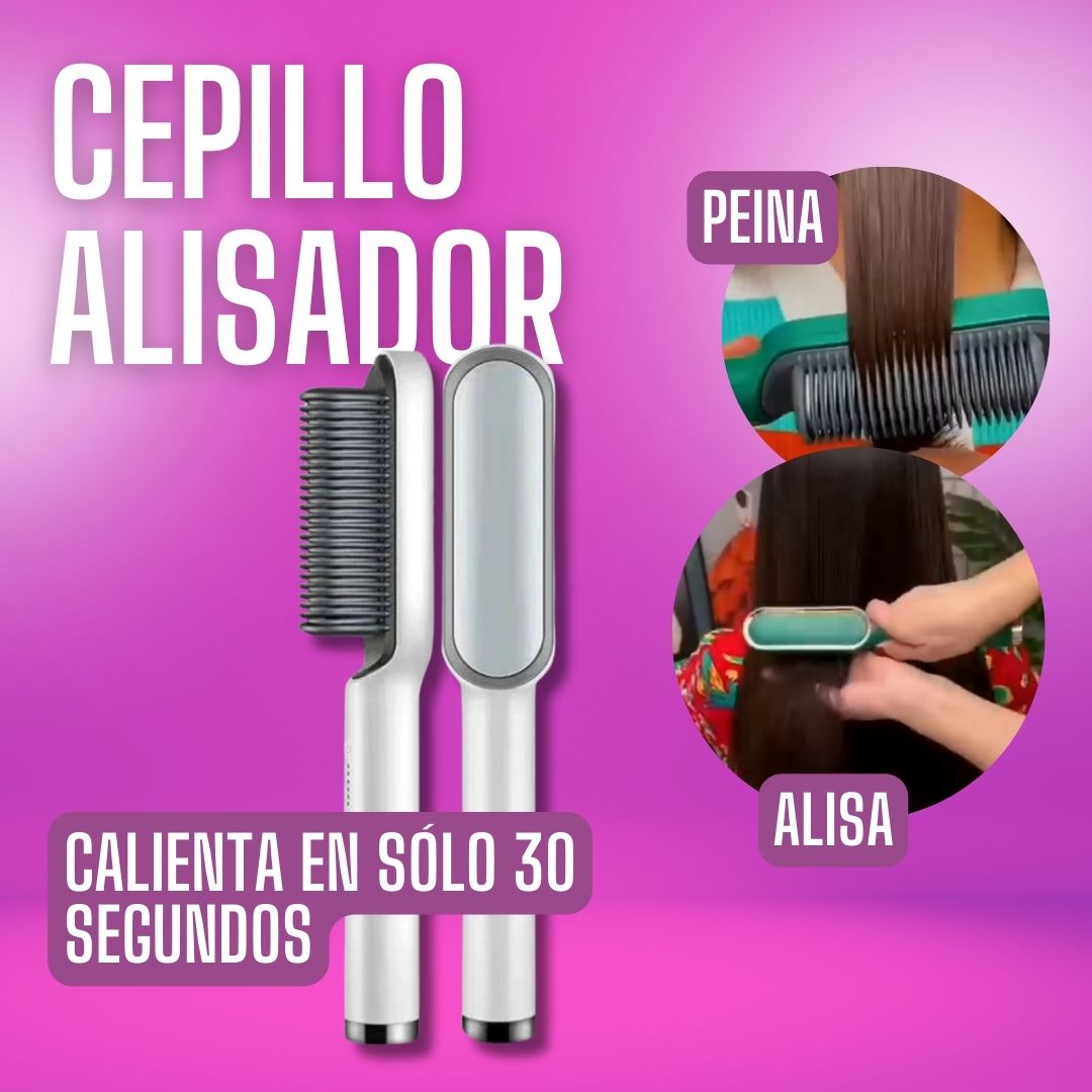 CEPILLO ALISADOR  | ALISA, DESENREDA Y DA BRILLO